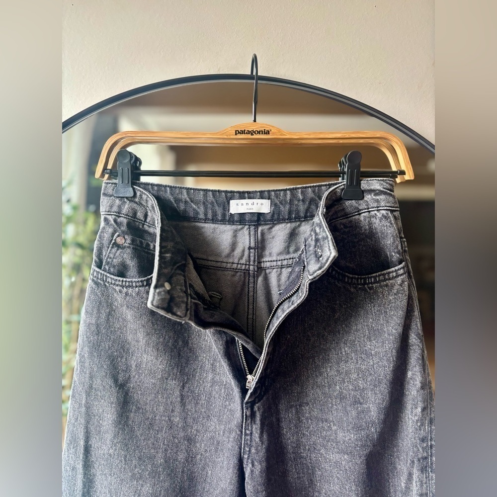 SANDRO  Paris | straight leg denim | size 36 - Picture 4 of 6